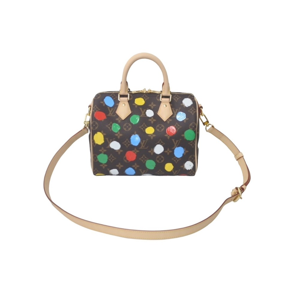 Louis Vuitton Kusama Speedy Yayoi Monogram Infinity Dots Bandouliere - Picture 2 of 9